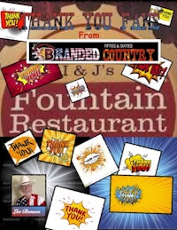 thank you from brand country fountain restaurant